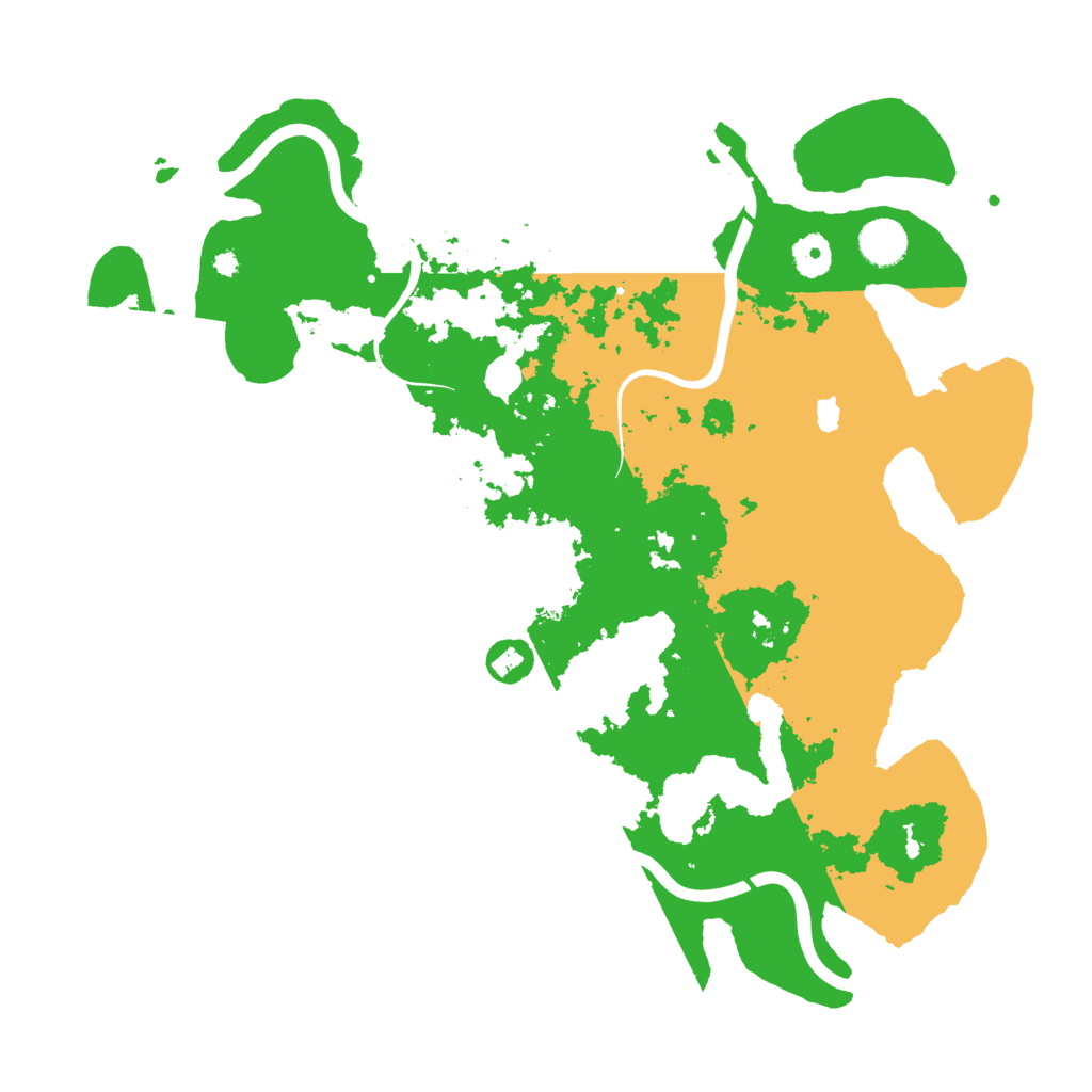 Biome Rust Map: Procedural Map, Size: 4000, Seed: 13965777