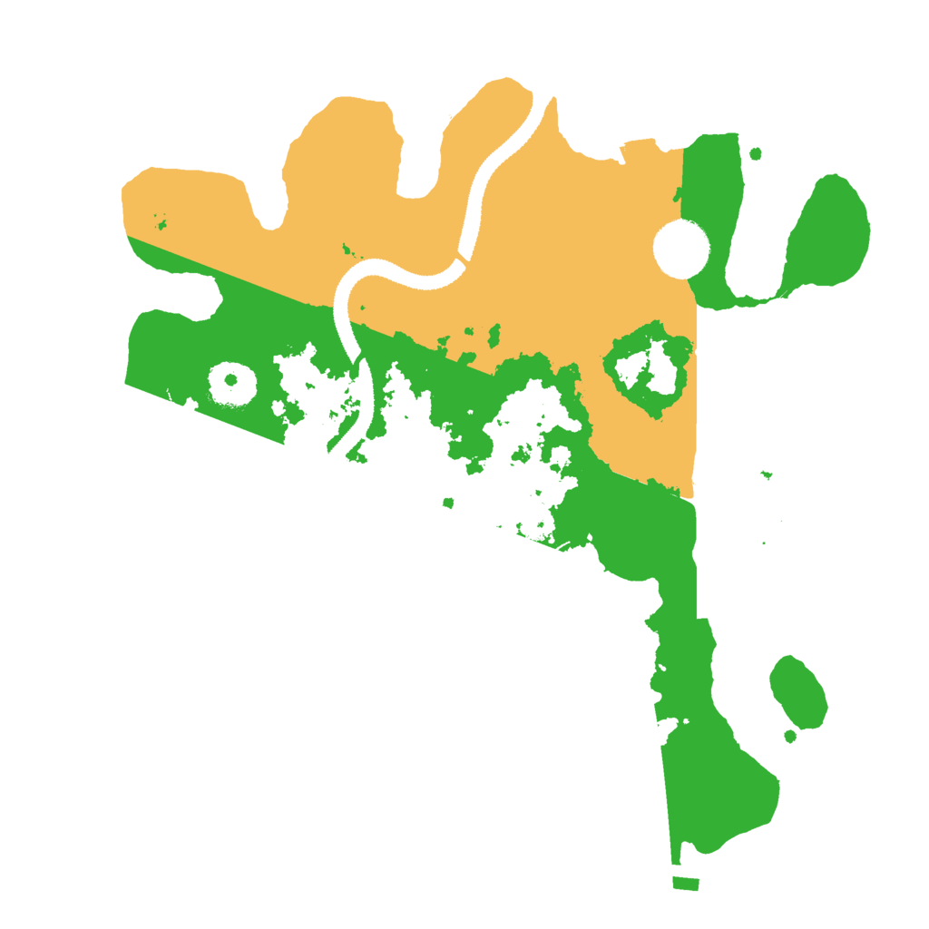Biome Rust Map: Procedural Map, Size: 3000, Seed: 177208051