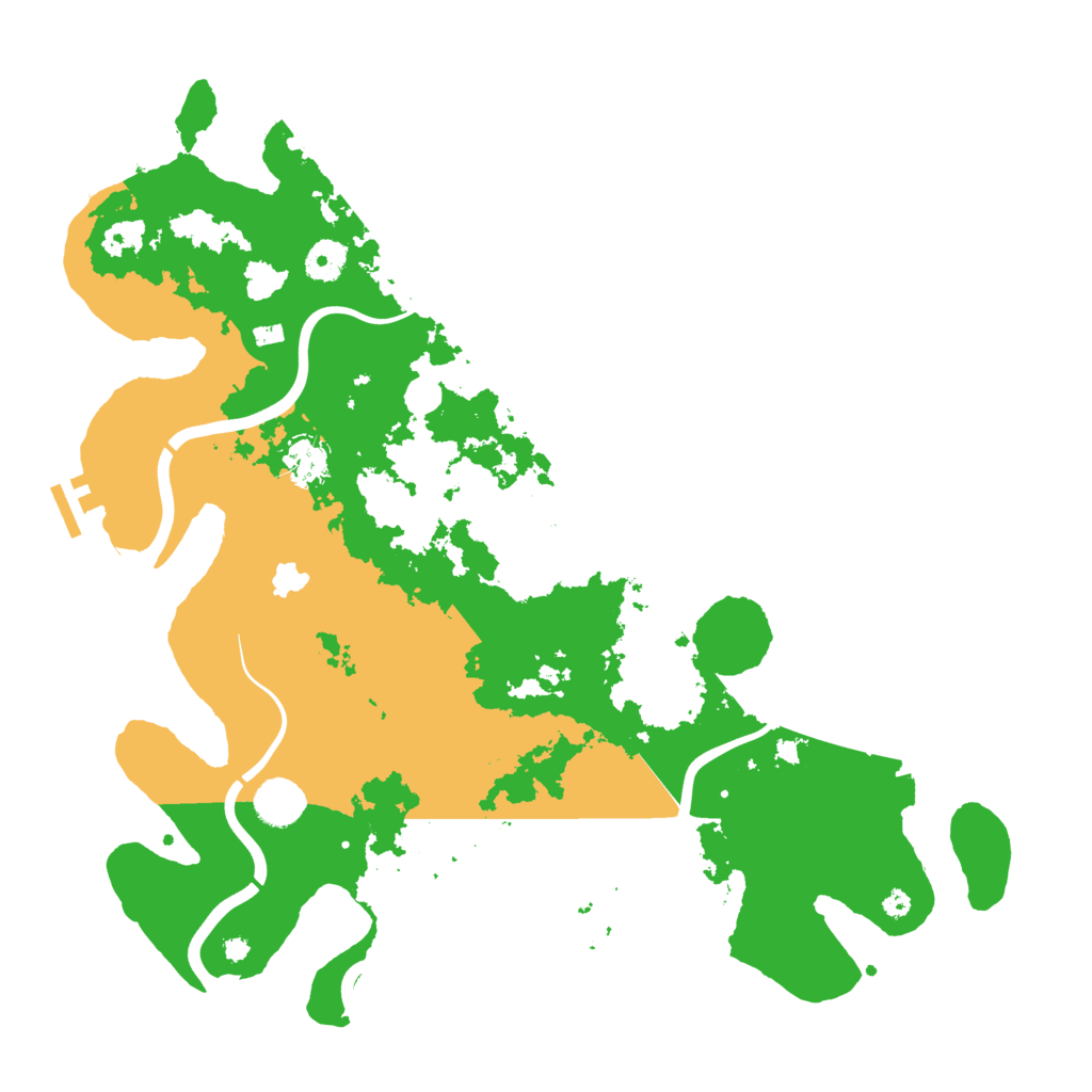 Biome Rust Map: Procedural Map, Size: 4000, Seed: 252253056