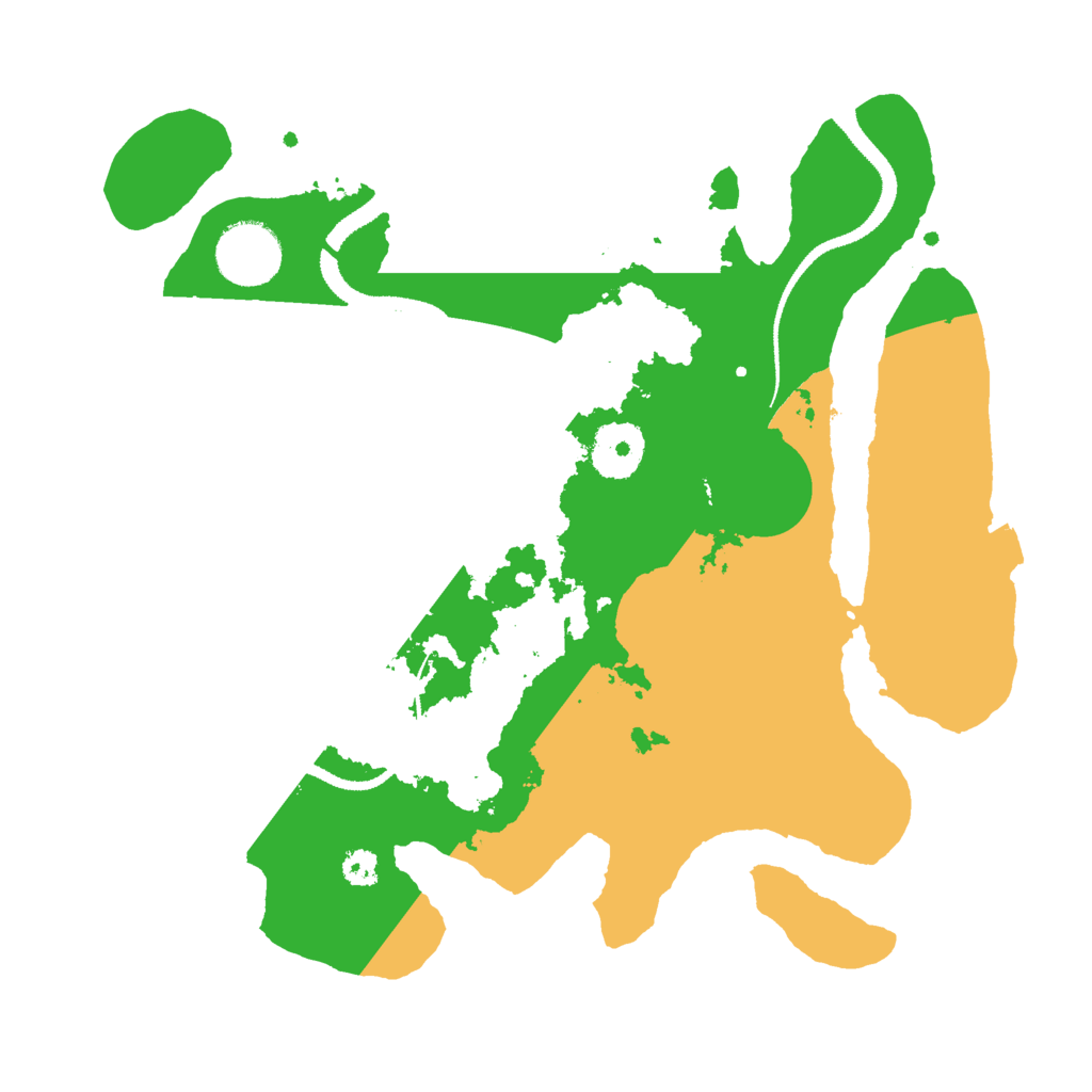 Biome Rust Map: Procedural Map, Size: 3000, Seed: 1538204