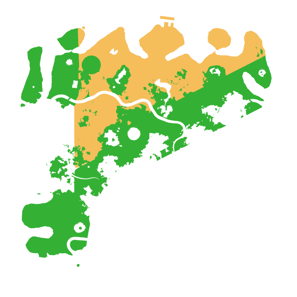 Biome Rust Map: Procedural Map, Size: 4200, Seed: 284