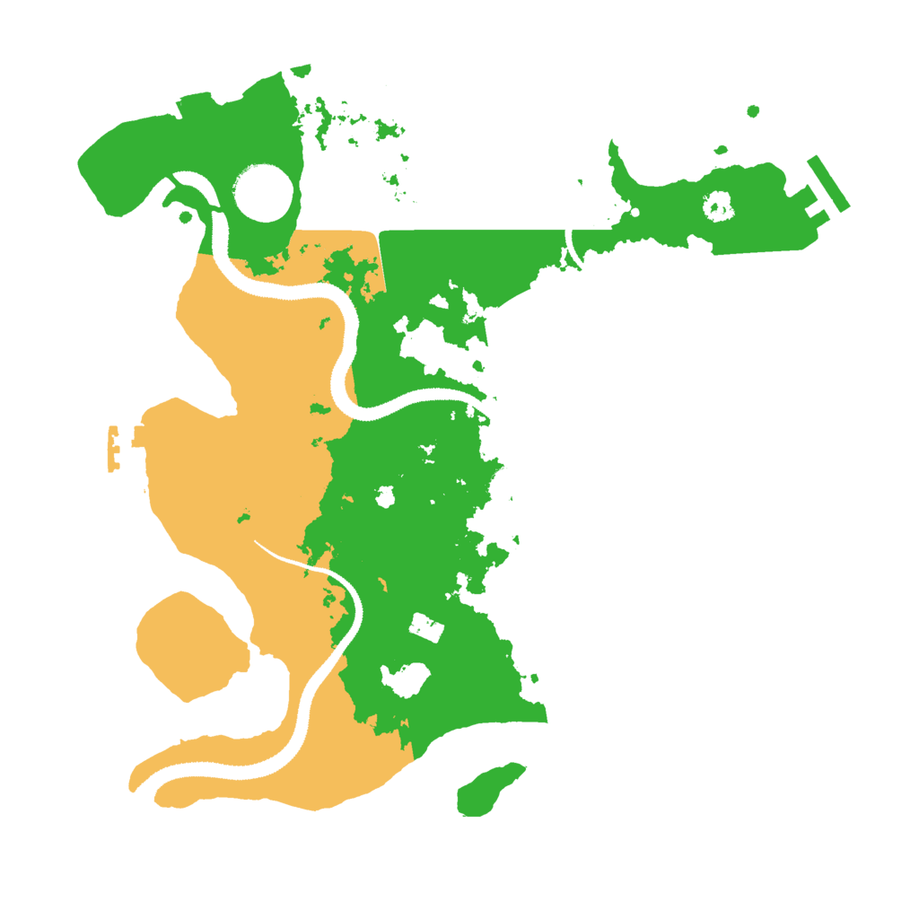 Biome Rust Map: Procedural Map, Size: 3000, Seed: 1482930571