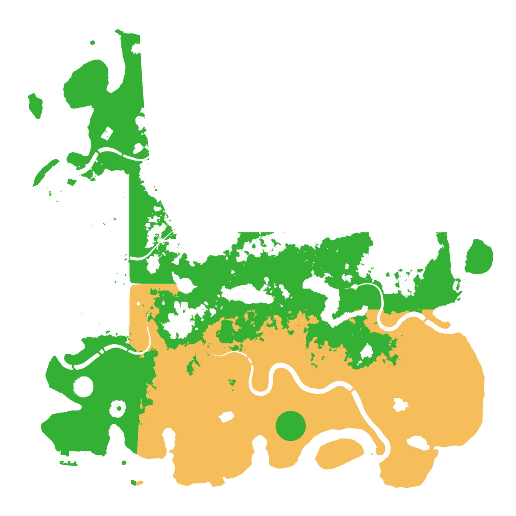Biome Rust Map: Procedural Map, Size: 4500, Seed: 1591999953