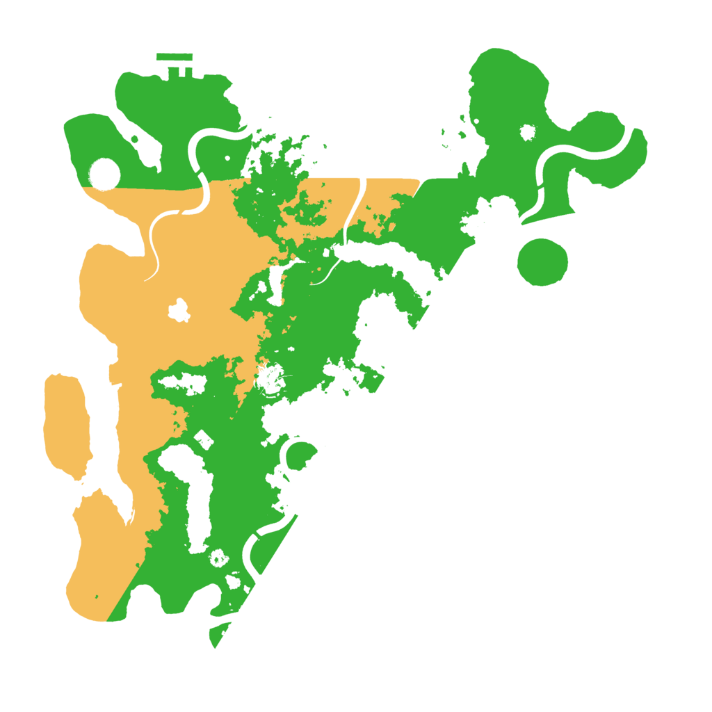 Biome Rust Map: Procedural Map, Size: 4000, Seed: 1785542476