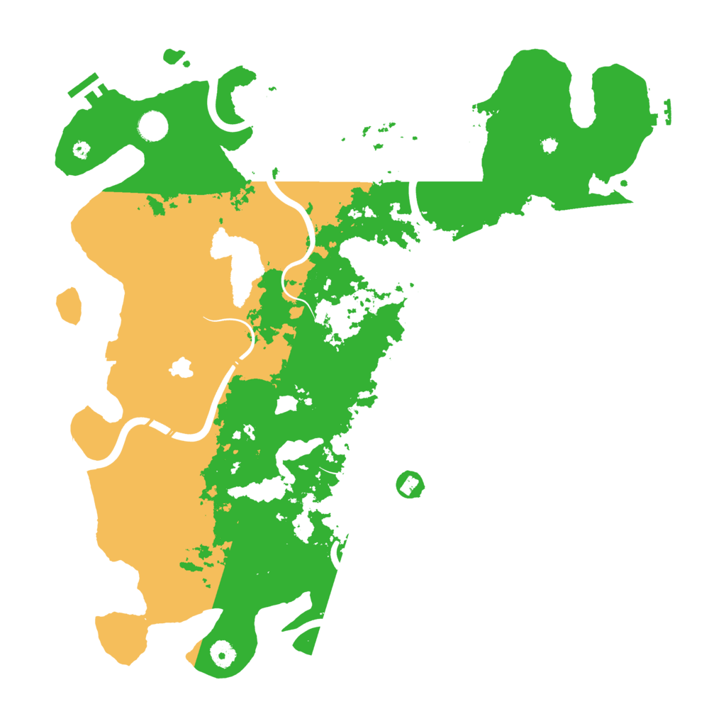 Biome Rust Map: Procedural Map, Size: 4250, Seed: 1633010892
