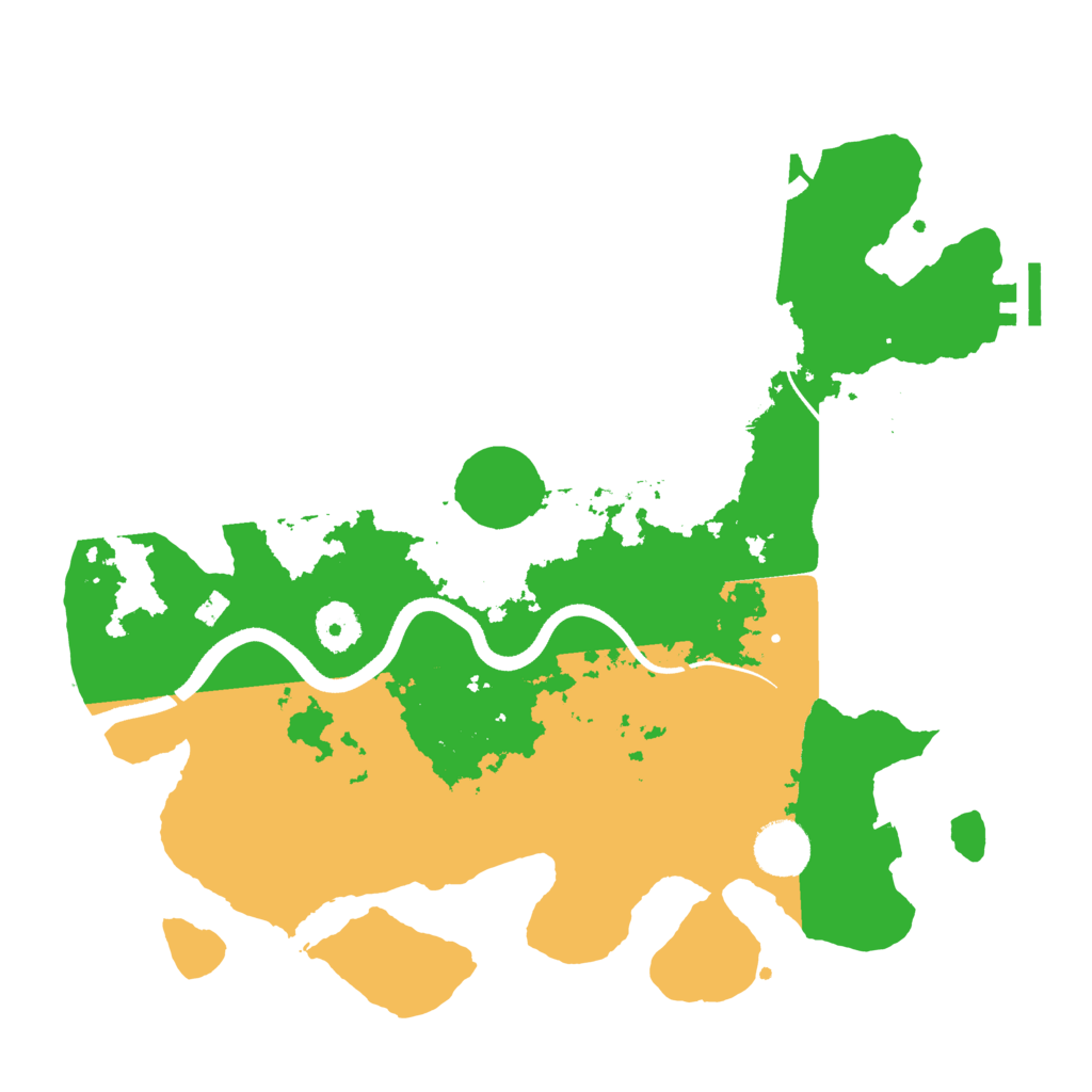 Biome Rust Map: Procedural Map, Size: 3500, Seed: 721314897