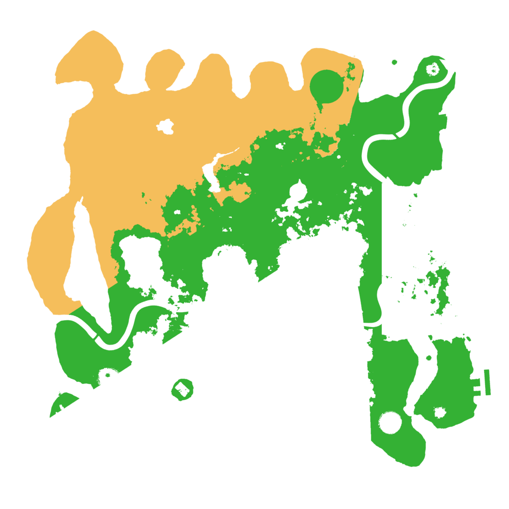 Biome Rust Map: Procedural Map, Size: 4000, Seed: 5696989