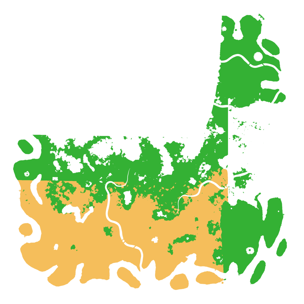 Biome Rust Map: Procedural Map, Size: 6000, Seed: 180