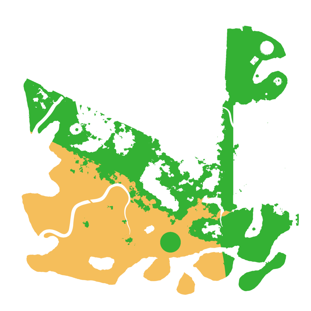 Biome Rust Map: Procedural Map, Size: 4000, Seed: 1277475585