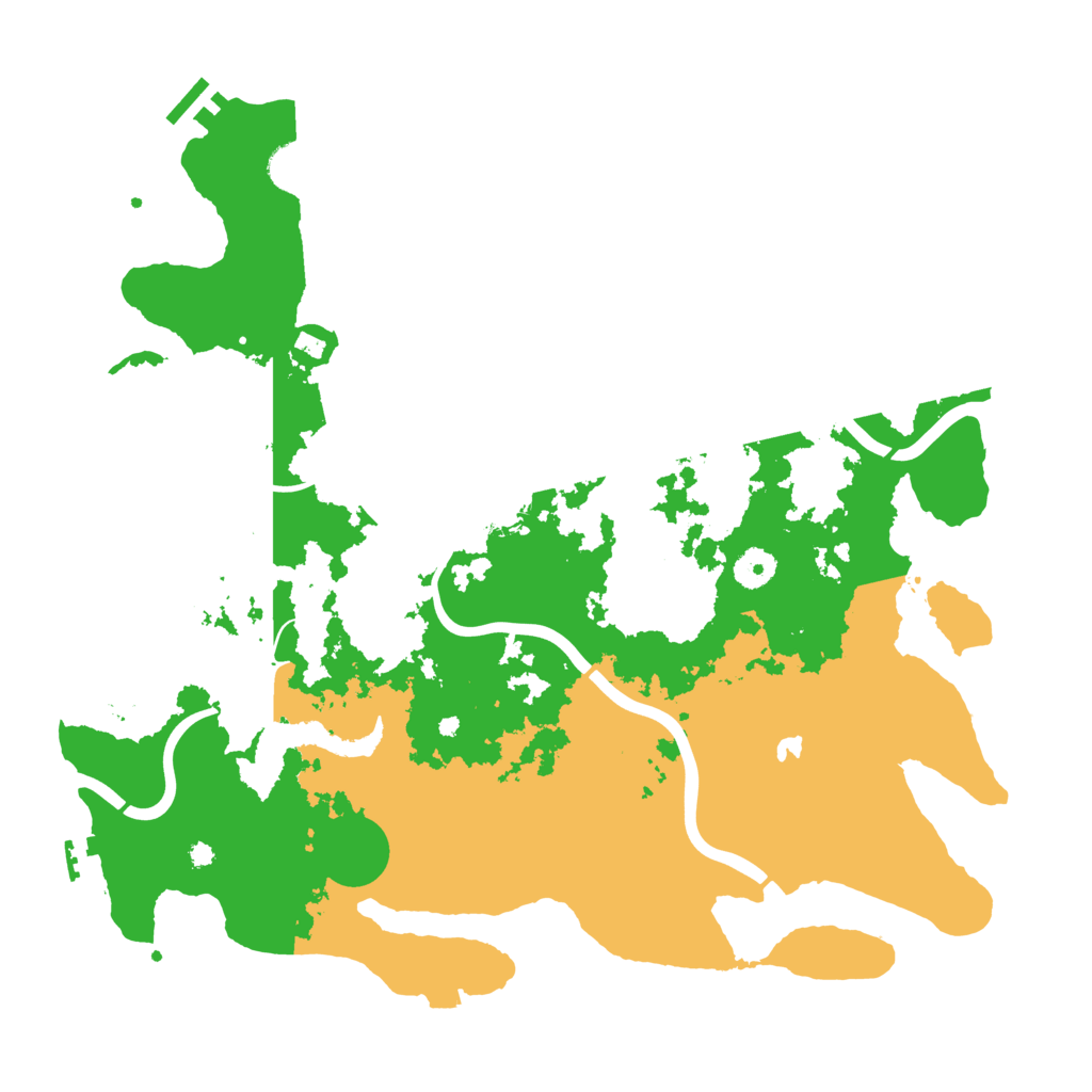 Biome Rust Map: Procedural Map, Size: 4050, Seed: 368824268