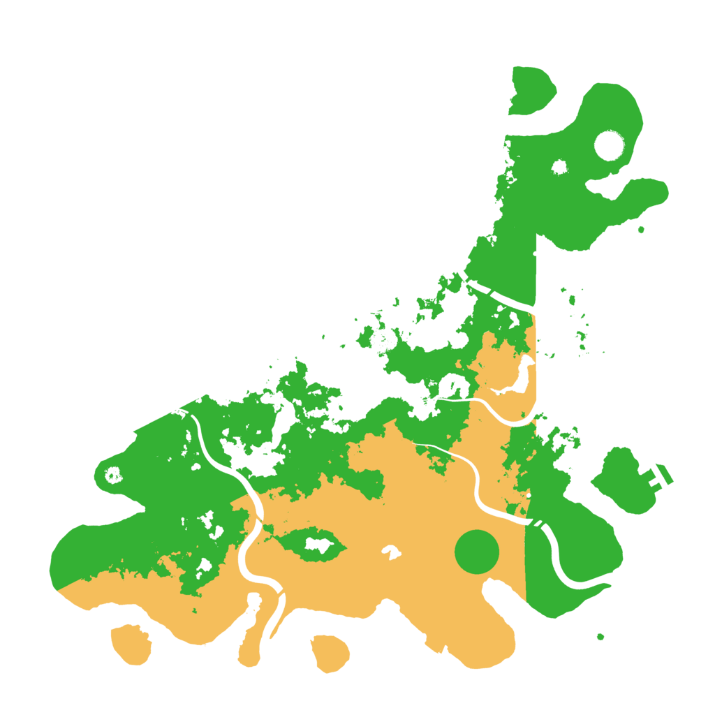 Biome Rust Map: Procedural Map, Size: 4250, Seed: 1406016537