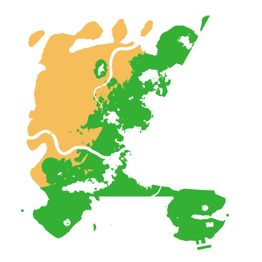 Biome Rust Map: Procedural Map, Size: 3750, Seed: 1634914392
