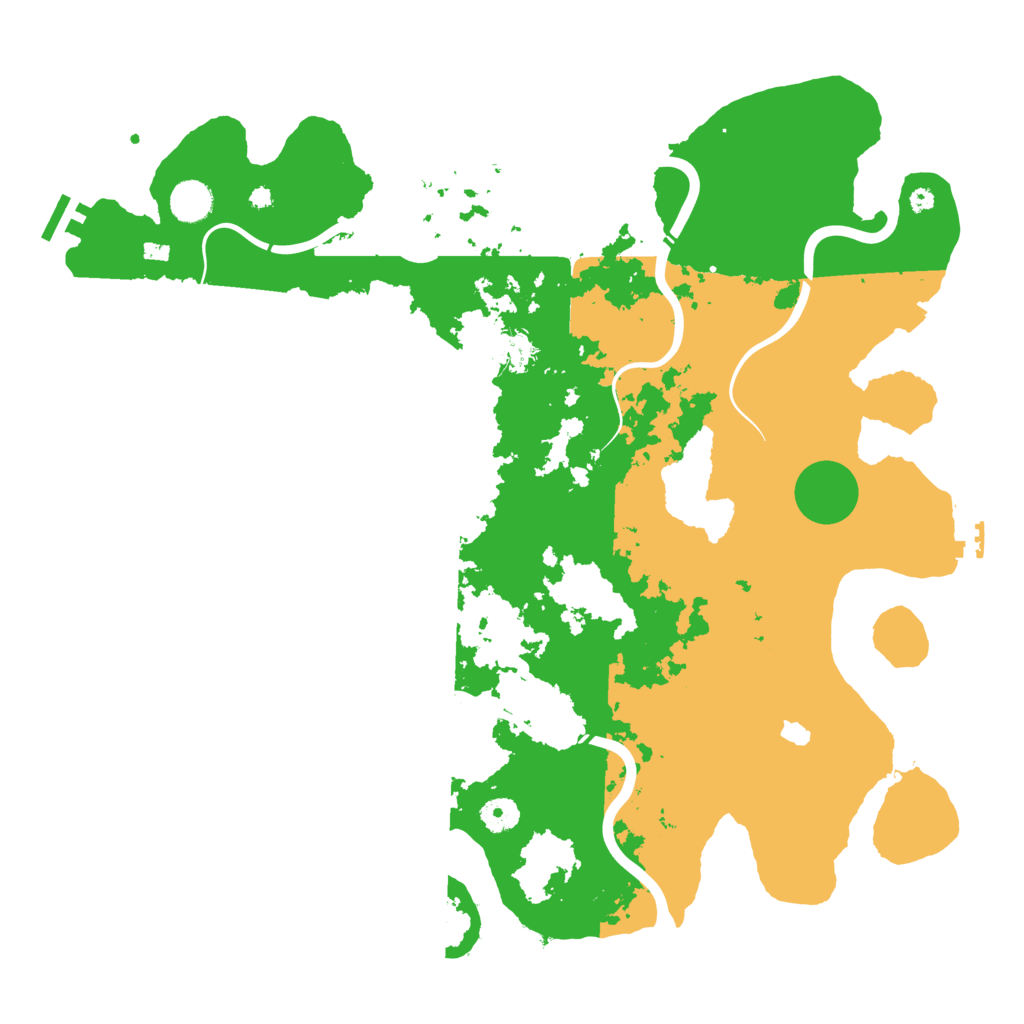 Biome Rust Map: Procedural Map, Size: 4250, Seed: 1031203329