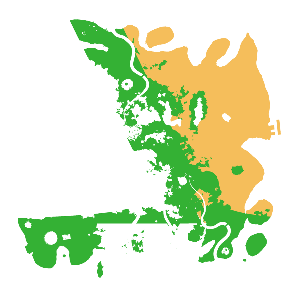 Biome Rust Map: Procedural Map, Size: 4000, Seed: 671519969