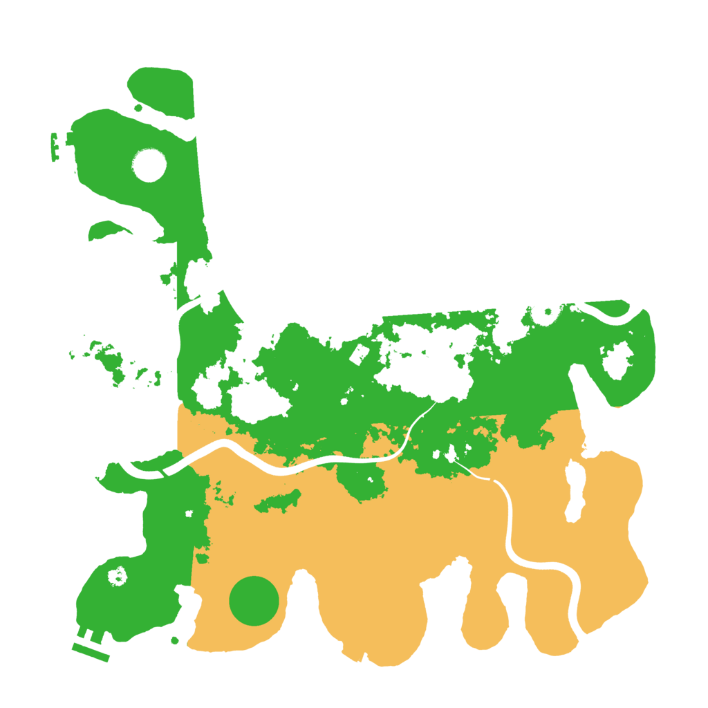 Biome Rust Map: Procedural Map, Size: 3750, Seed: 1832565606