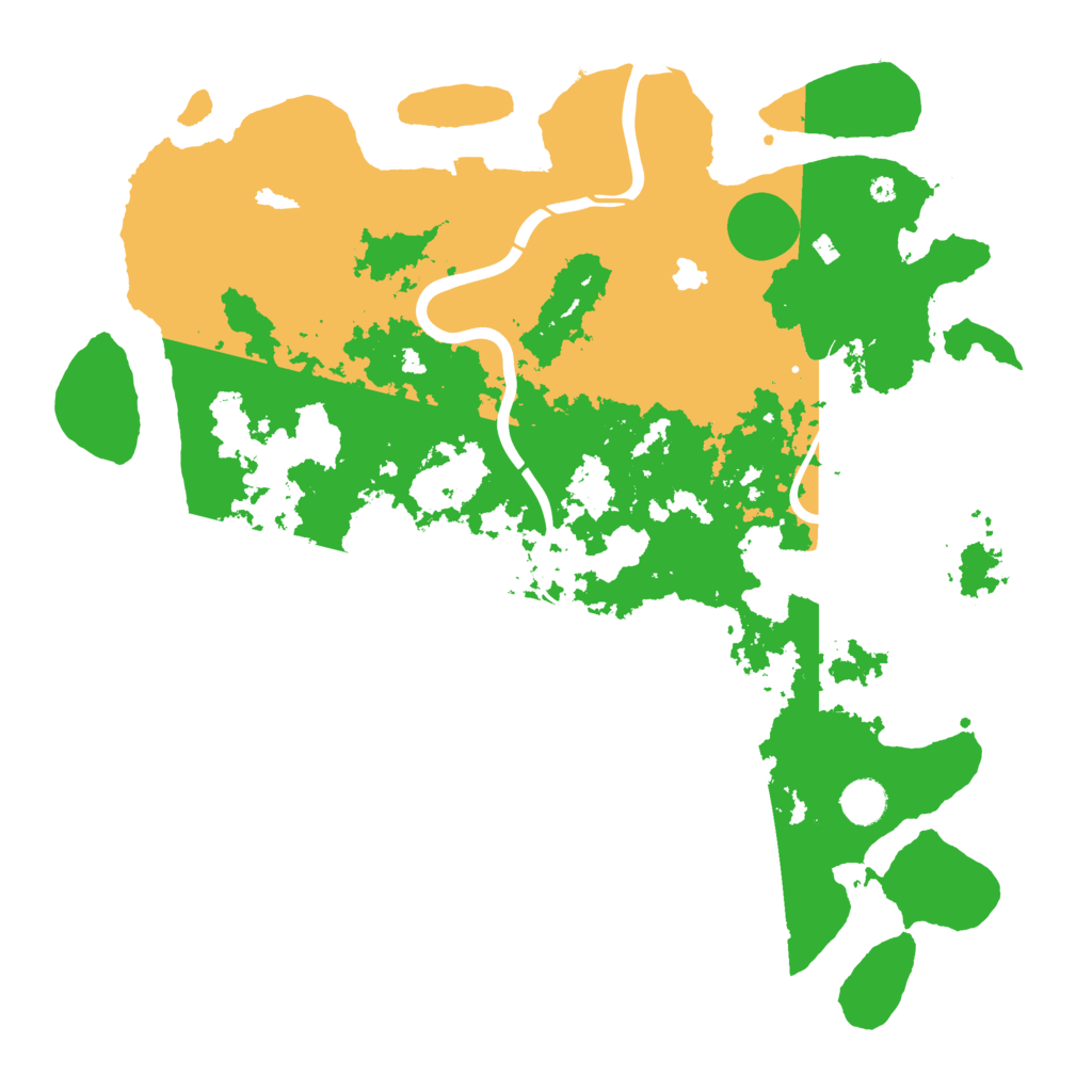 Biome Rust Map: Procedural Map, Size: 4250, Seed: 1117574251