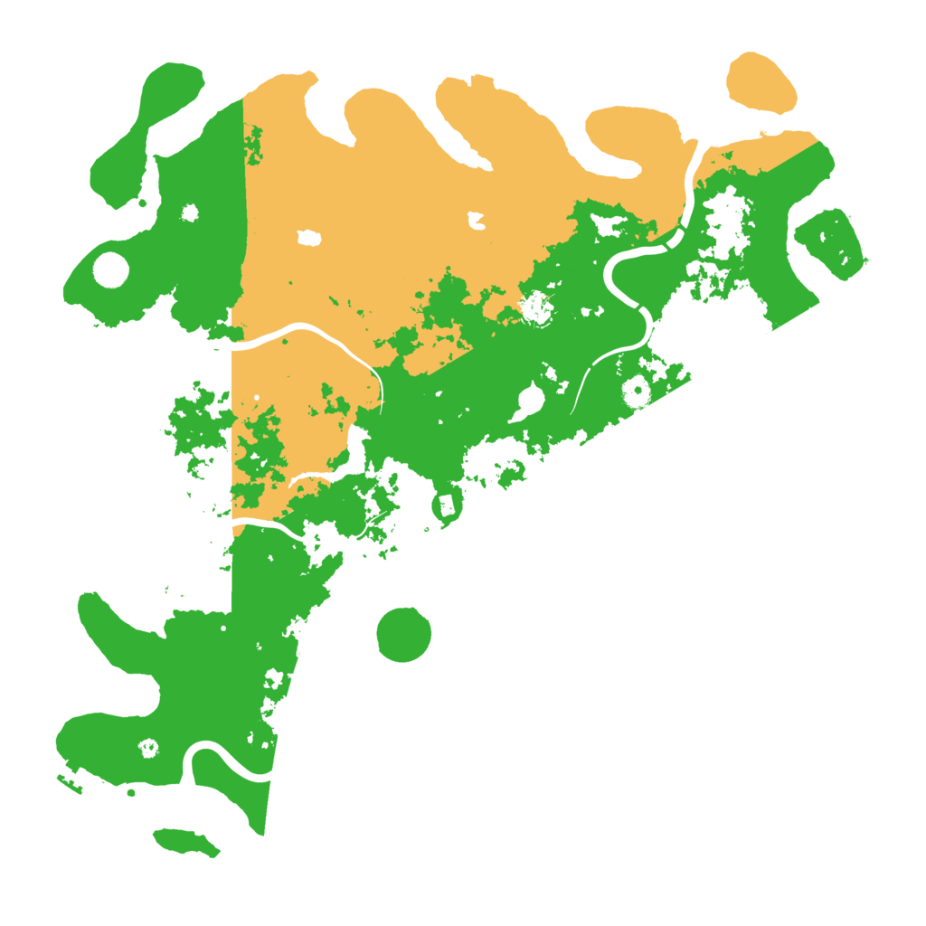Biome Rust Map: Procedural Map, Size: 4800, Seed: 35718744