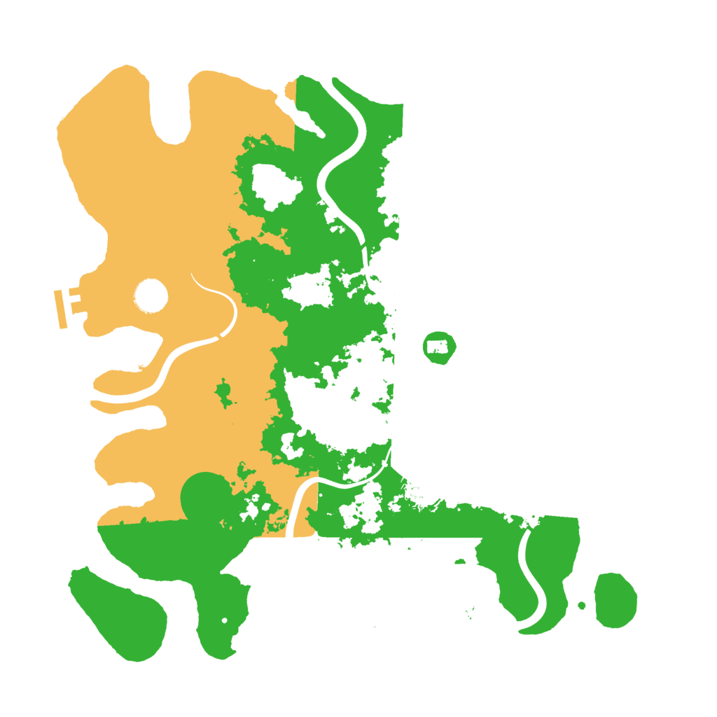 Biome Rust Map: Procedural Map, Size: 3750, Seed: 1785585632