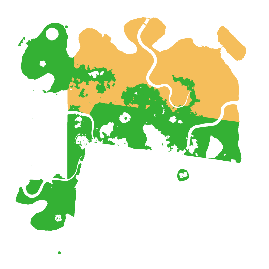 Biome Rust Map: Procedural Map, Size: 3800, Seed: 1003268822