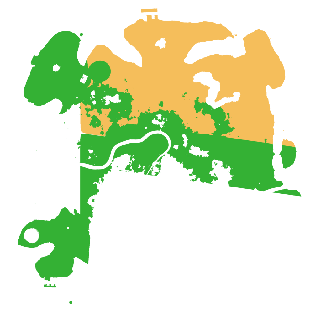 Biome Rust Map: Procedural Map, Size: 4000, Seed: 1003268822