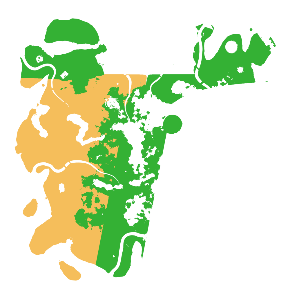 Biome Rust Map: Procedural Map, Size: 4250, Seed: 794553852