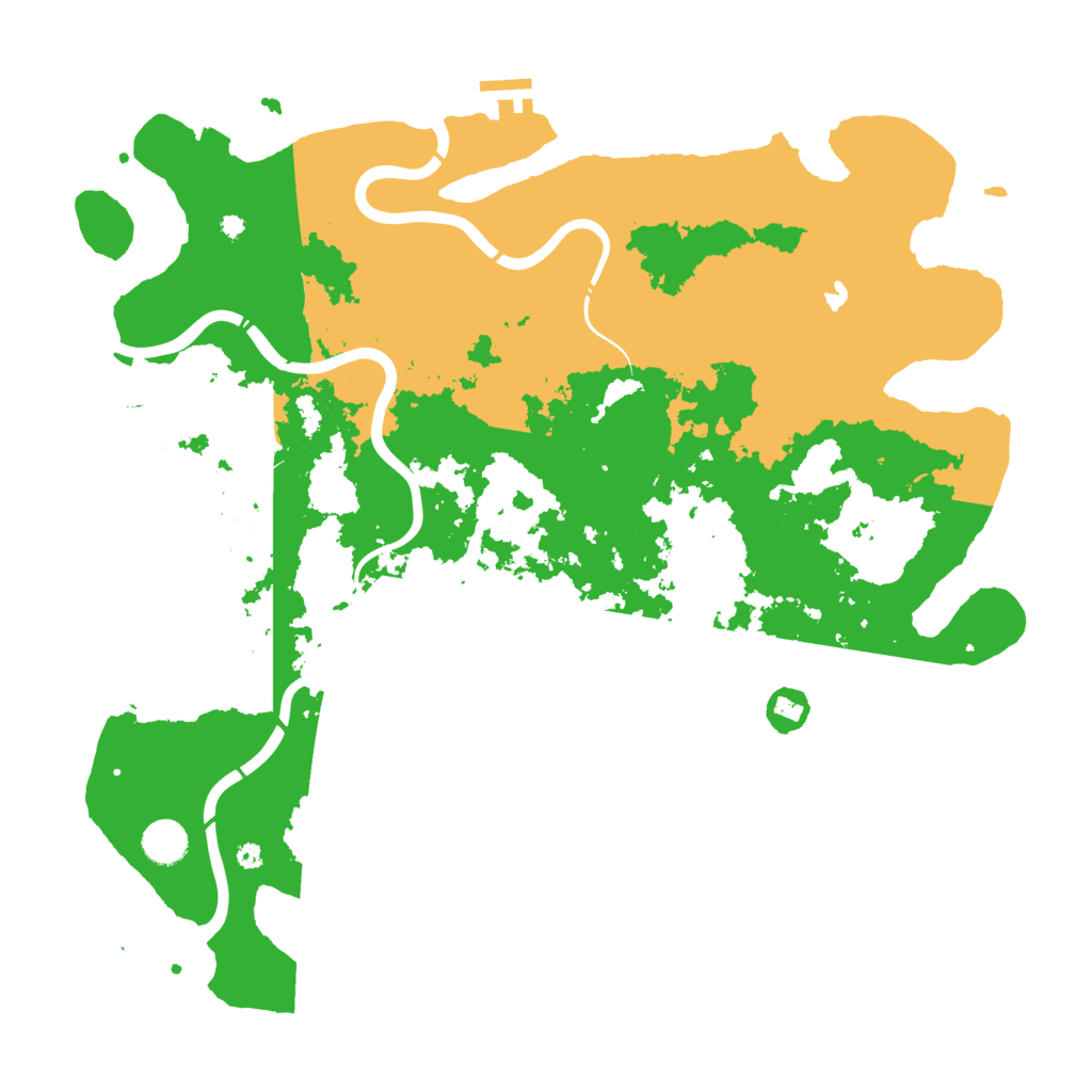 Biome Rust Map: Procedural Map, Size: 4250, Seed: 1432957479
