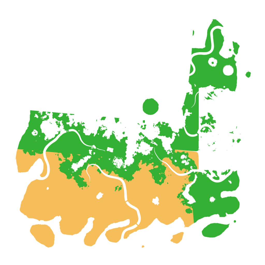 Biome Rust Map: Procedural Map, Size: 4500, Seed: 898319993