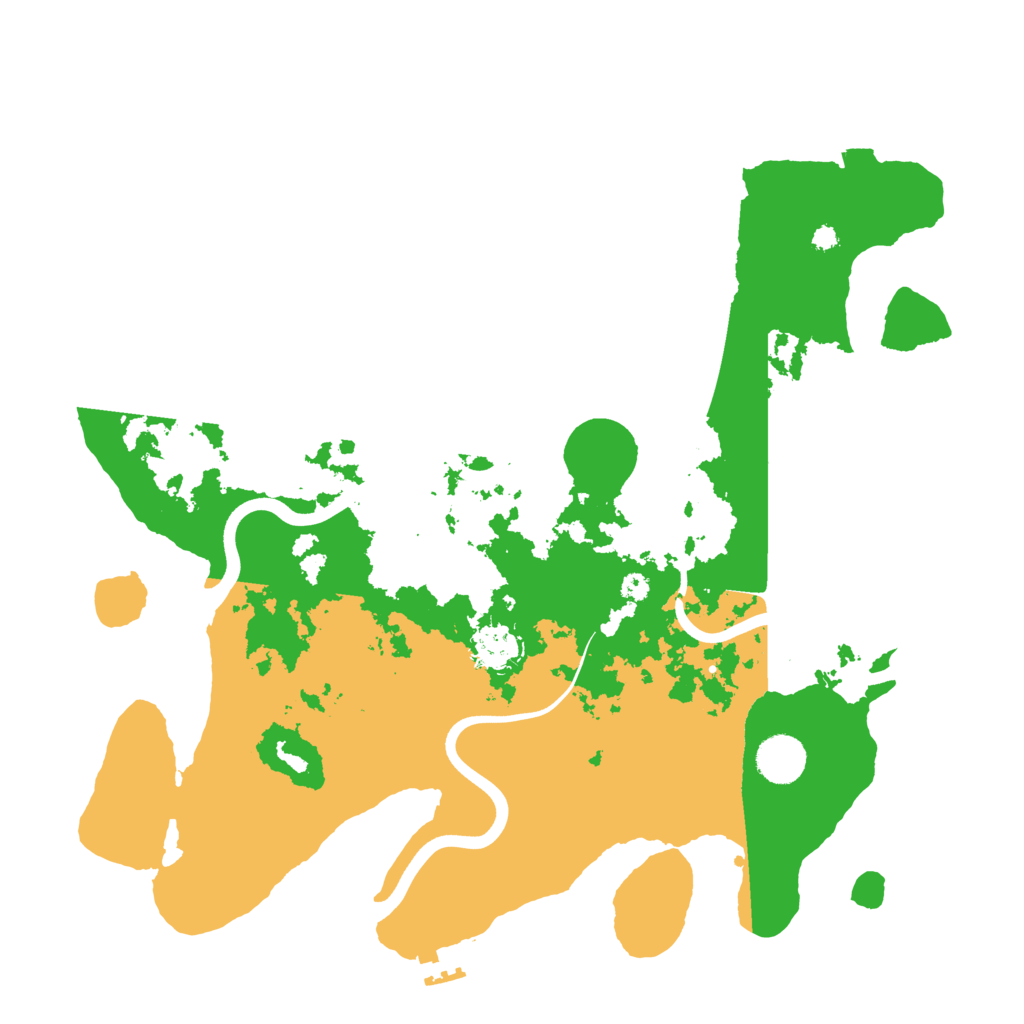 Biome Rust Map: Procedural Map, Size: 3750, Seed: 134306160