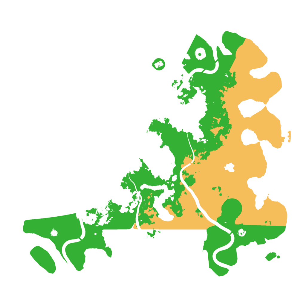 Biome Rust Map: Procedural Map, Size: 4050, Seed: 1562604673