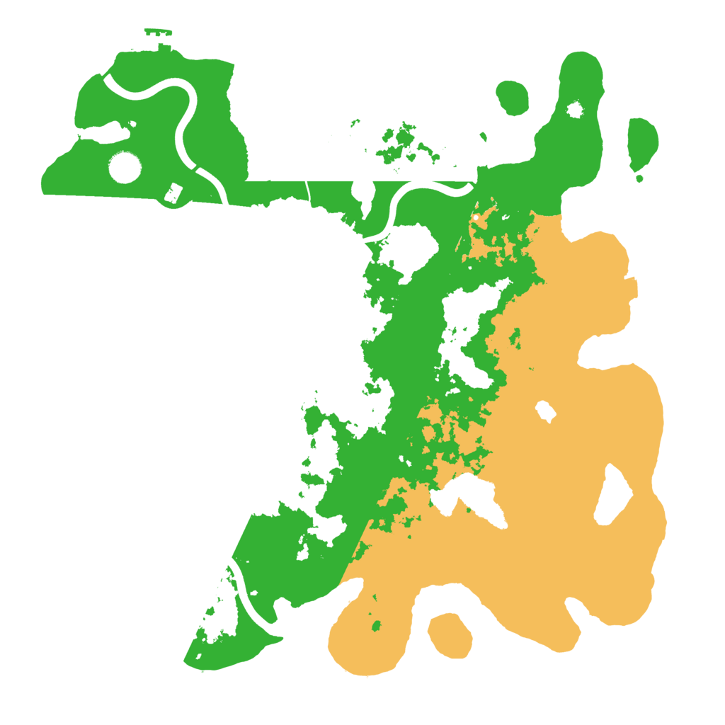 Biome Rust Map: Procedural Map, Size: 4000, Seed: 344757235