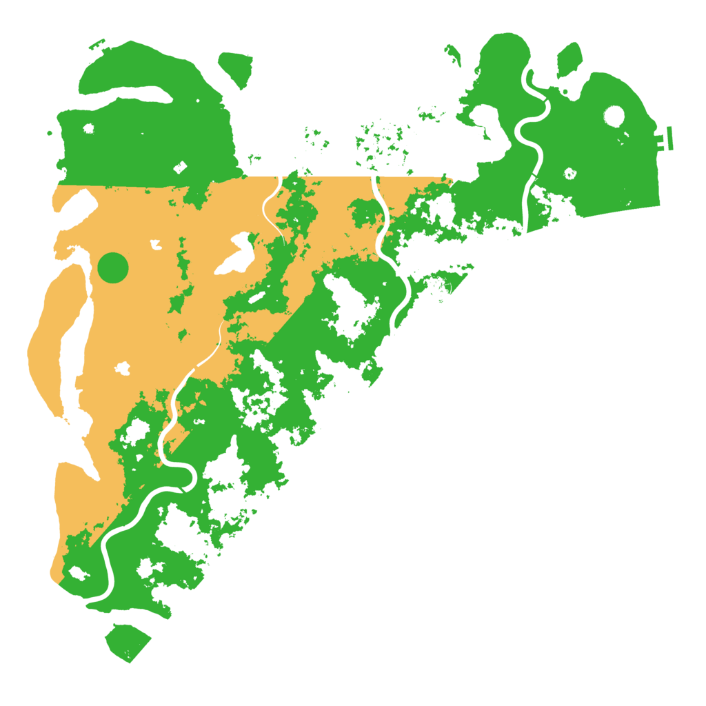 Biome Rust Map: Procedural Map, Size: 6000, Seed: 44119