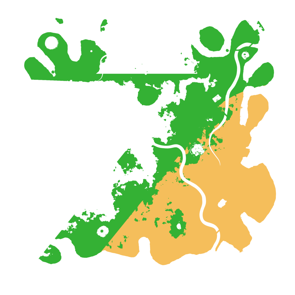 Biome Rust Map: Procedural Map, Size: 4000, Seed: 385467