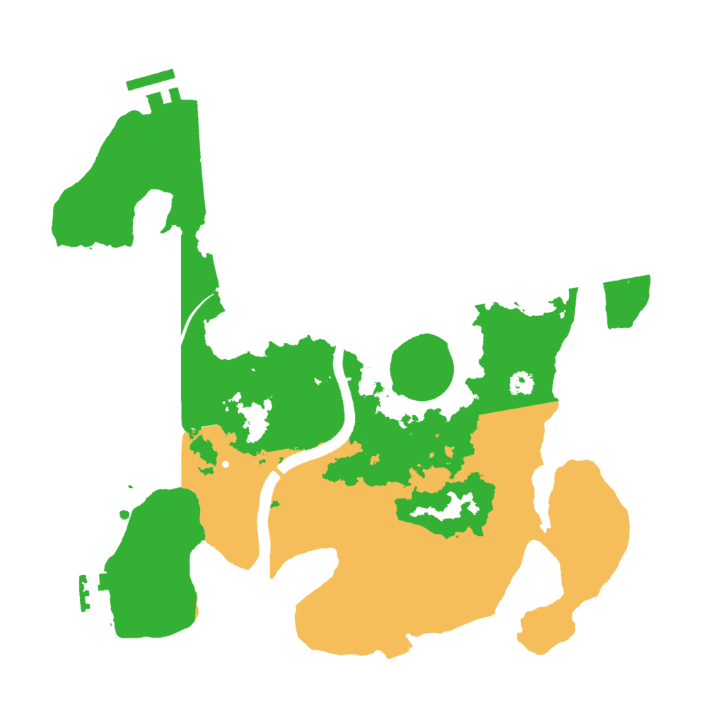 Biome Rust Map: Procedural Map, Size: 3000, Seed: 1935242795
