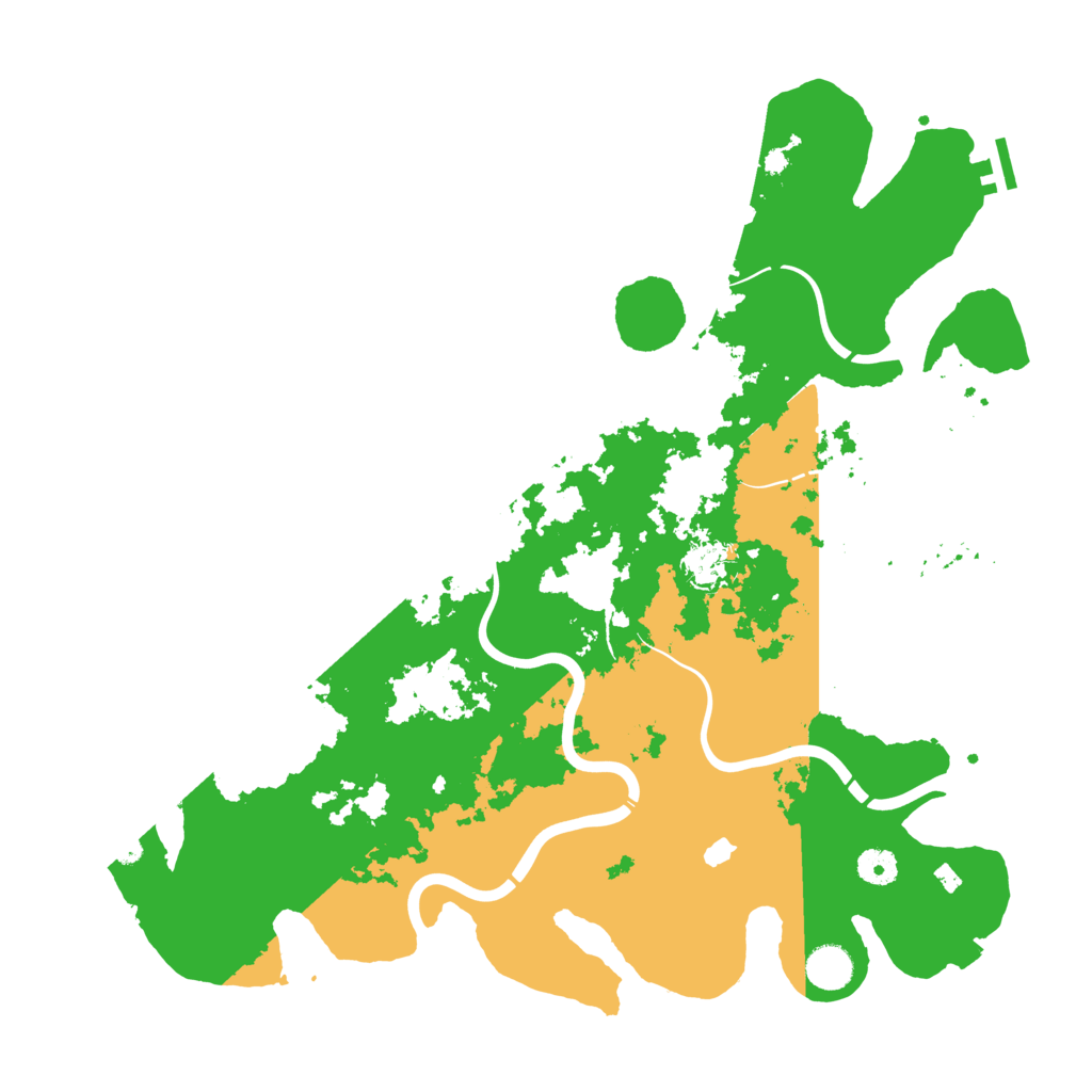 Biome Rust Map: Procedural Map, Size: 4250, Seed: 705115054