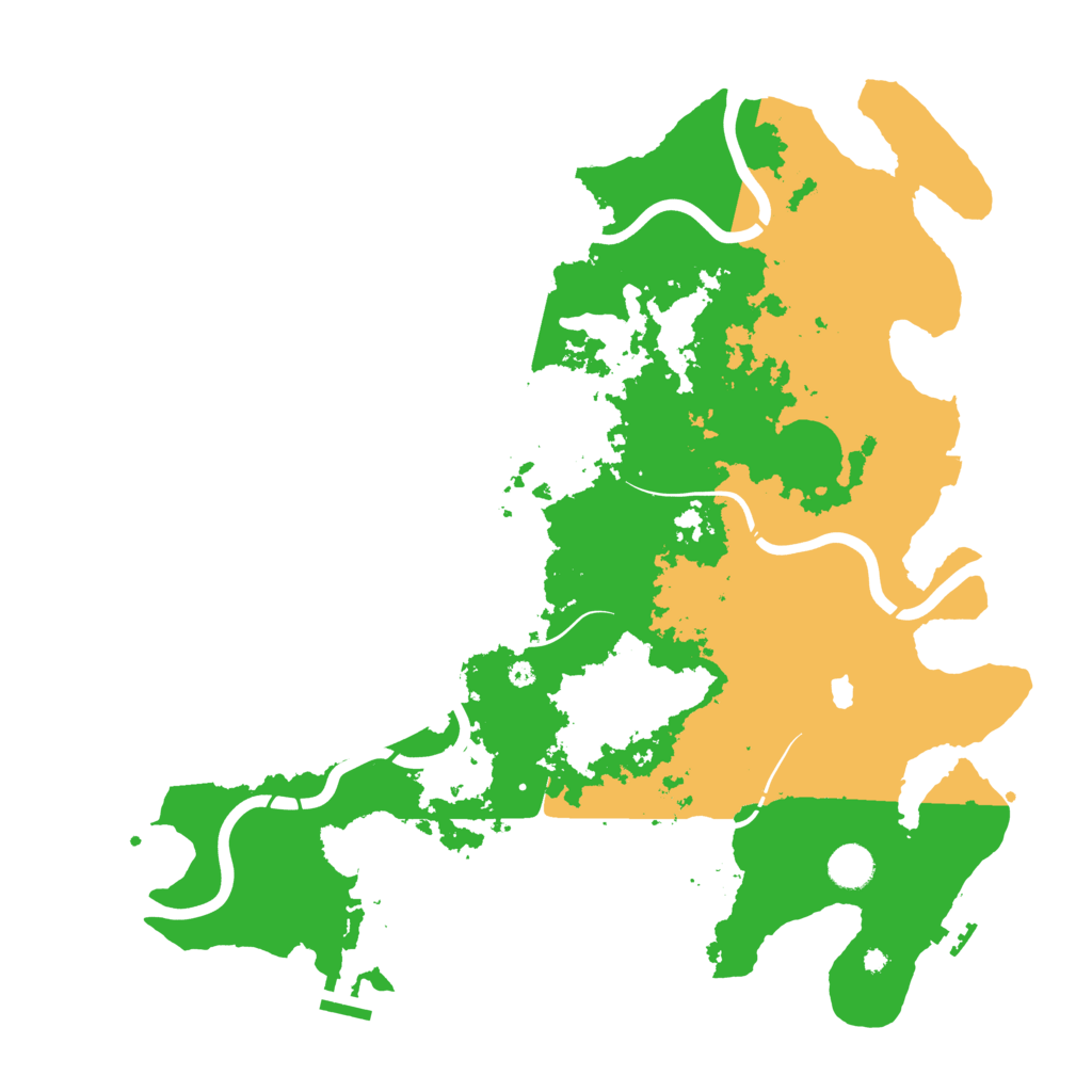 Biome Rust Map: Procedural Map, Size: 4250, Seed: 946752410
