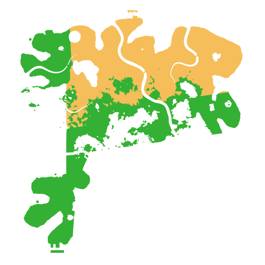 Biome Rust Map: Procedural Map, Size: 4000, Seed: 2005009284