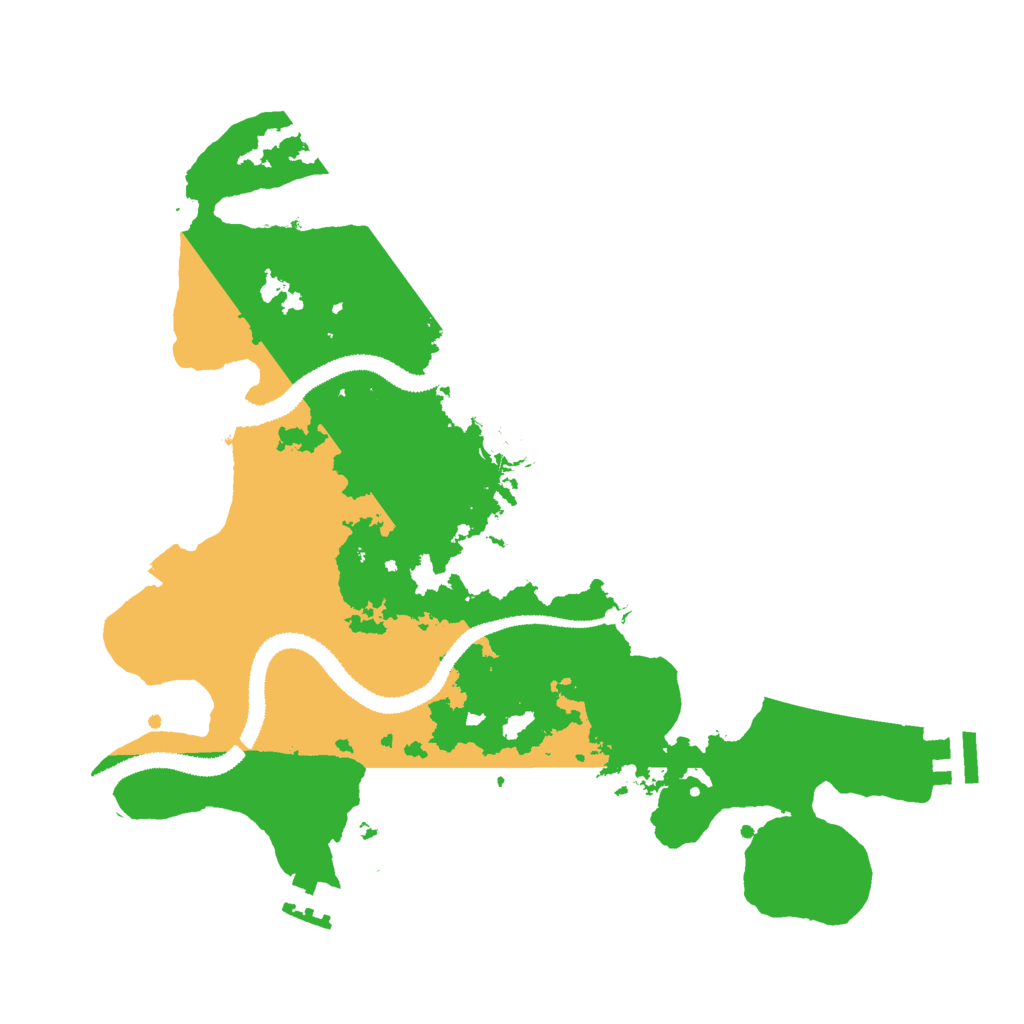 Biome Rust Map: Procedural Map, Size: 3000, Seed: 1923708403