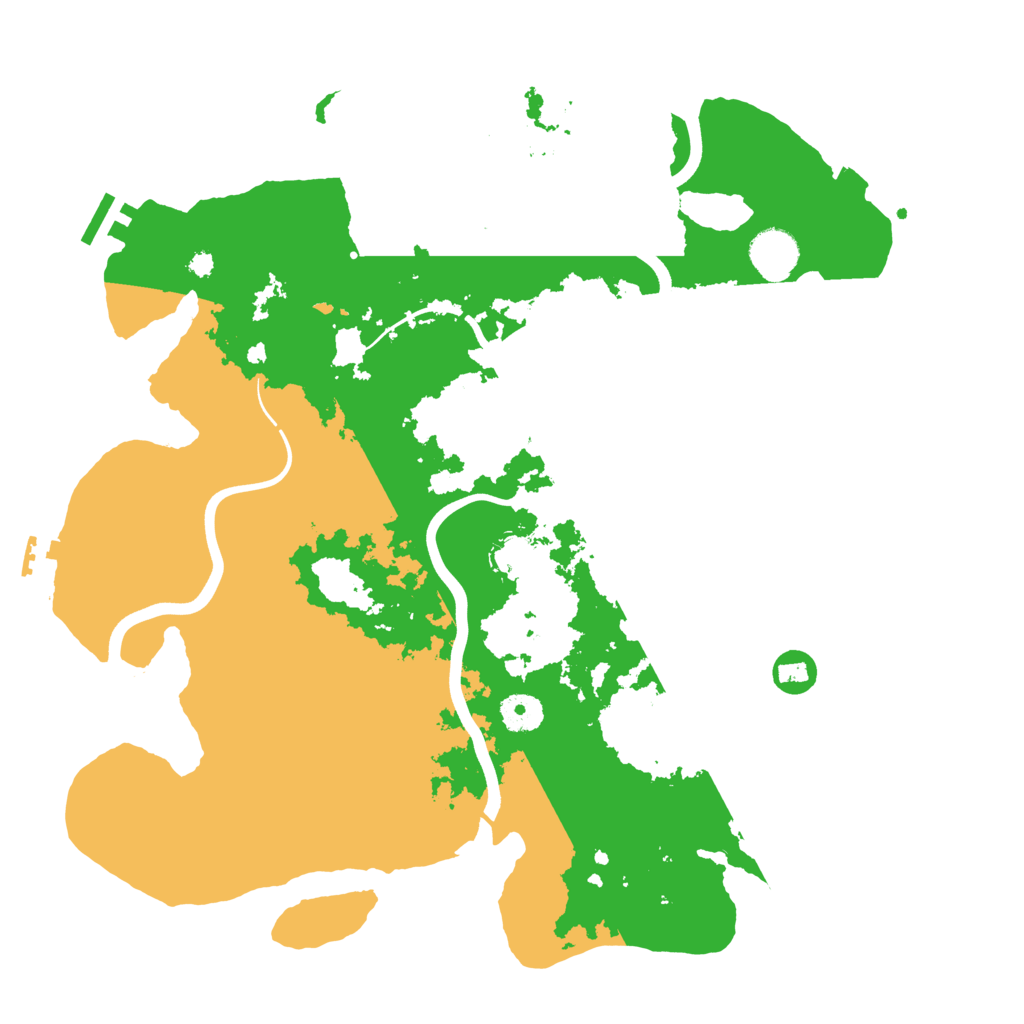 Biome Rust Map: Procedural Map, Size: 3800, Seed: 1344512534