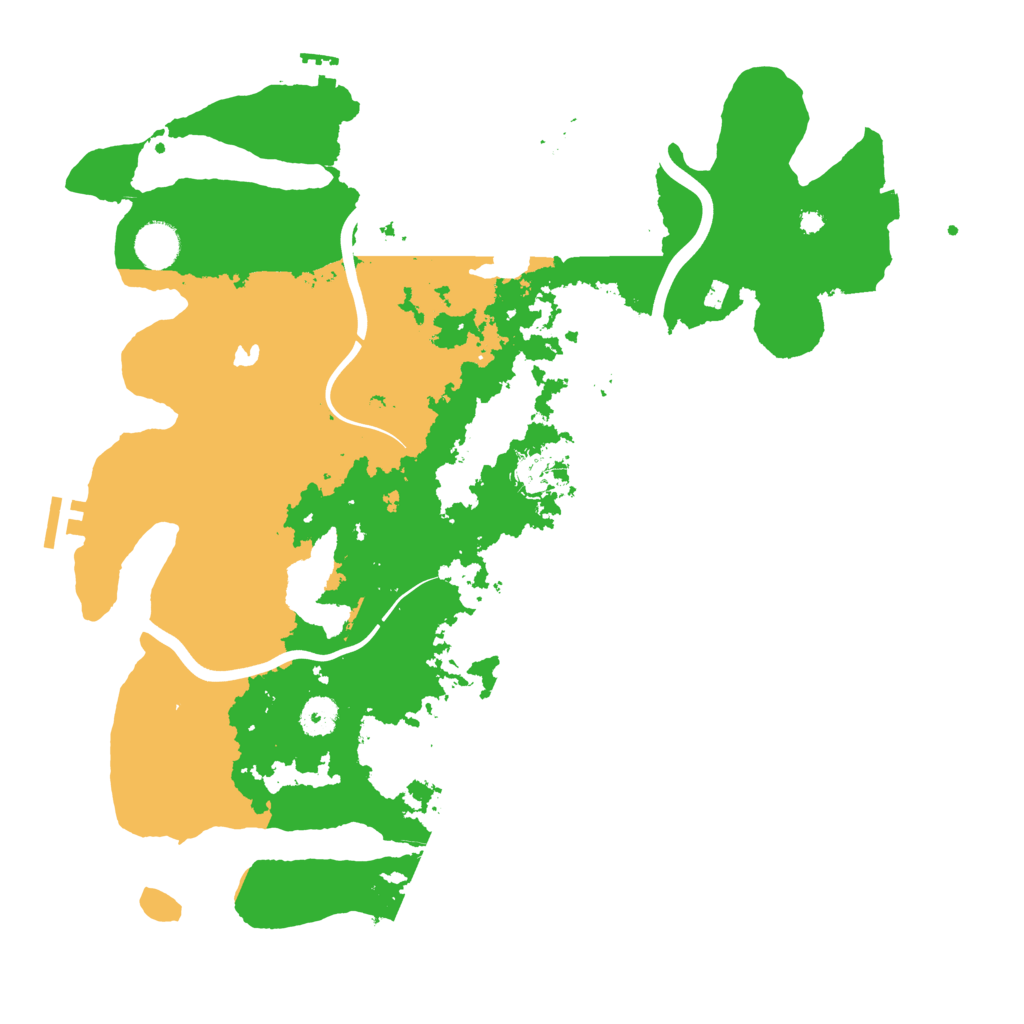 Biome Rust Map: Procedural Map, Size: 4000, Seed: 200866276