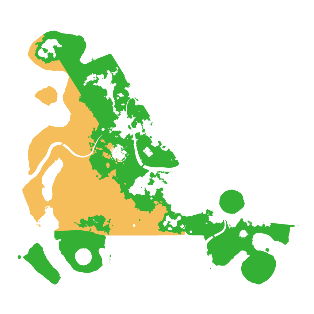 Biome Rust Map: Procedural Map, Size: 3500, Seed: 1075864699