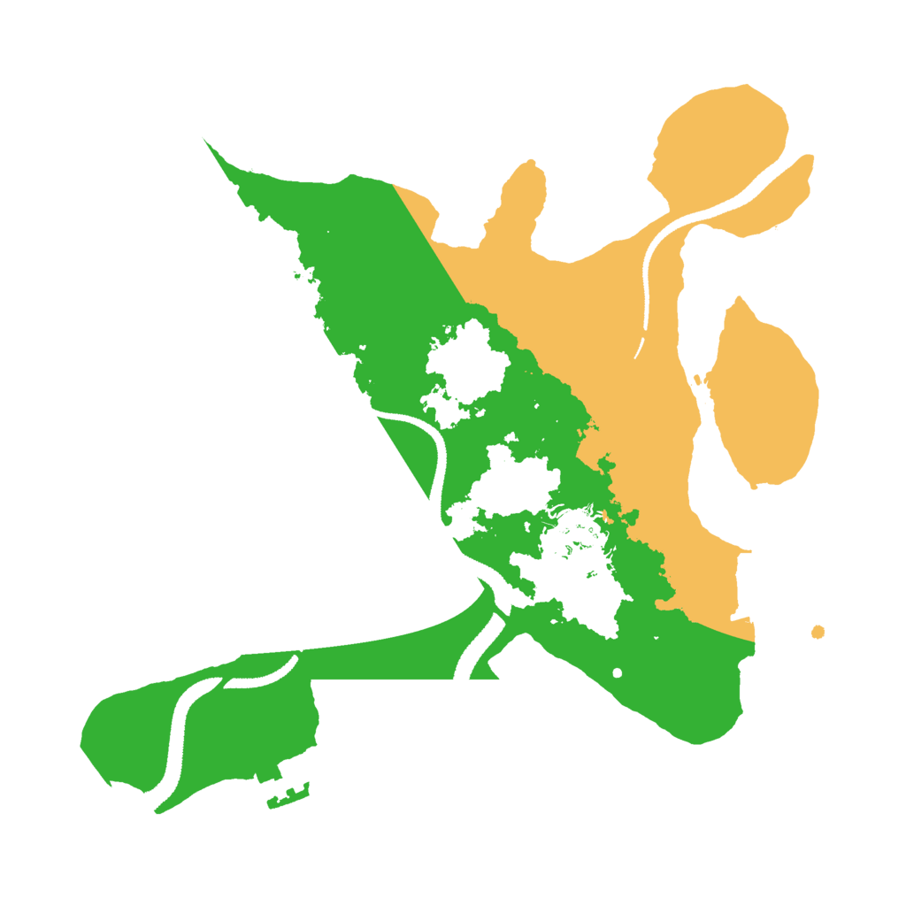 Biome Rust Map: Procedural Map, Size: 2700, Seed: 1785672116