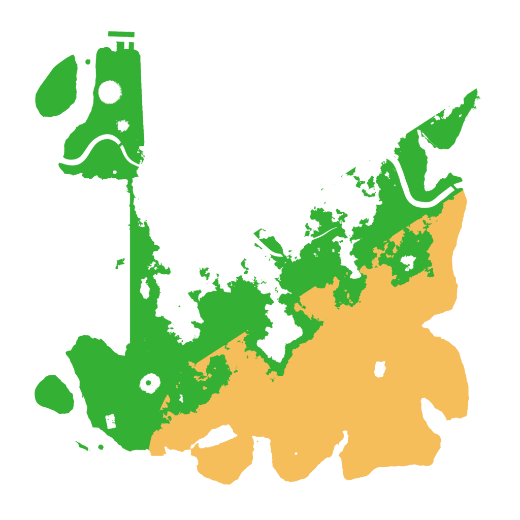 Biome Rust Map: Procedural Map, Size: 4000, Seed: 9240
