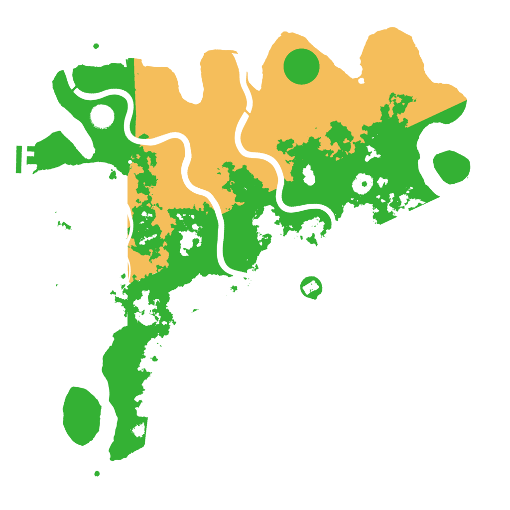 Biome Rust Map: Procedural Map, Size: 3750, Seed: 1235236643