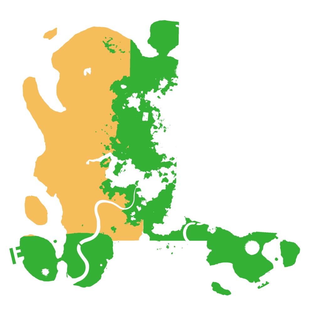 Biome Rust Map: Procedural Map, Size: 4000, Seed: 1883952833