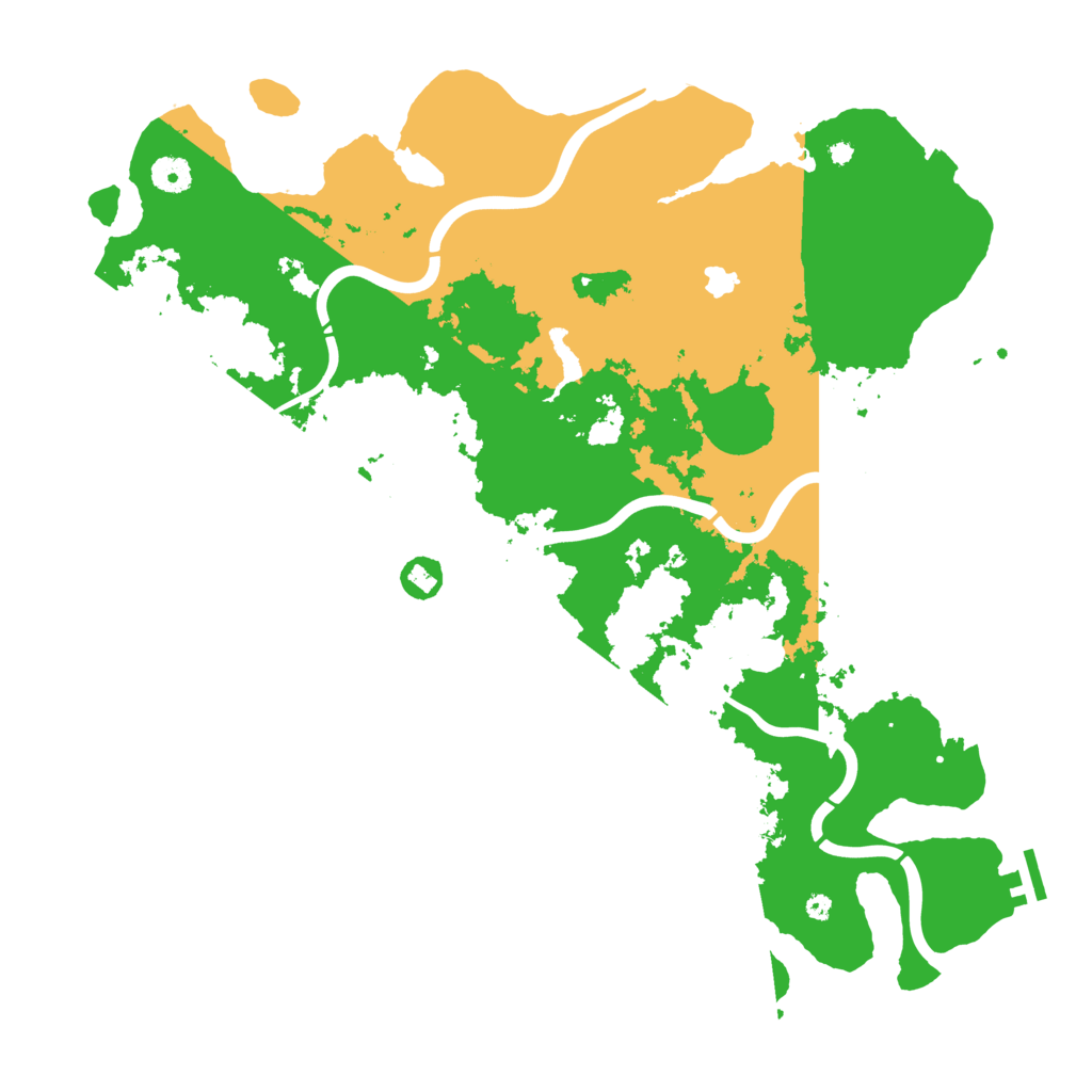 Biome Rust Map: Procedural Map, Size: 4250, Seed: 468637145