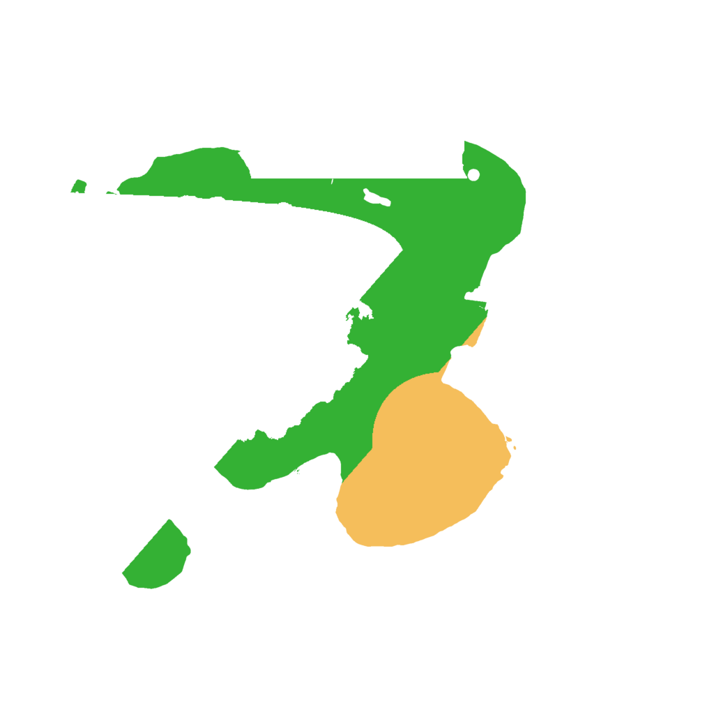 Biome Rust Map: Procedural Map, Size: 1800, Seed: 861806036