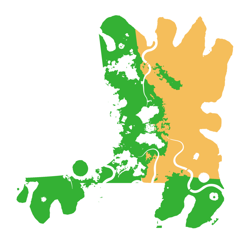 Biome Rust Map: Procedural Map, Size: 4250, Seed: 1449072