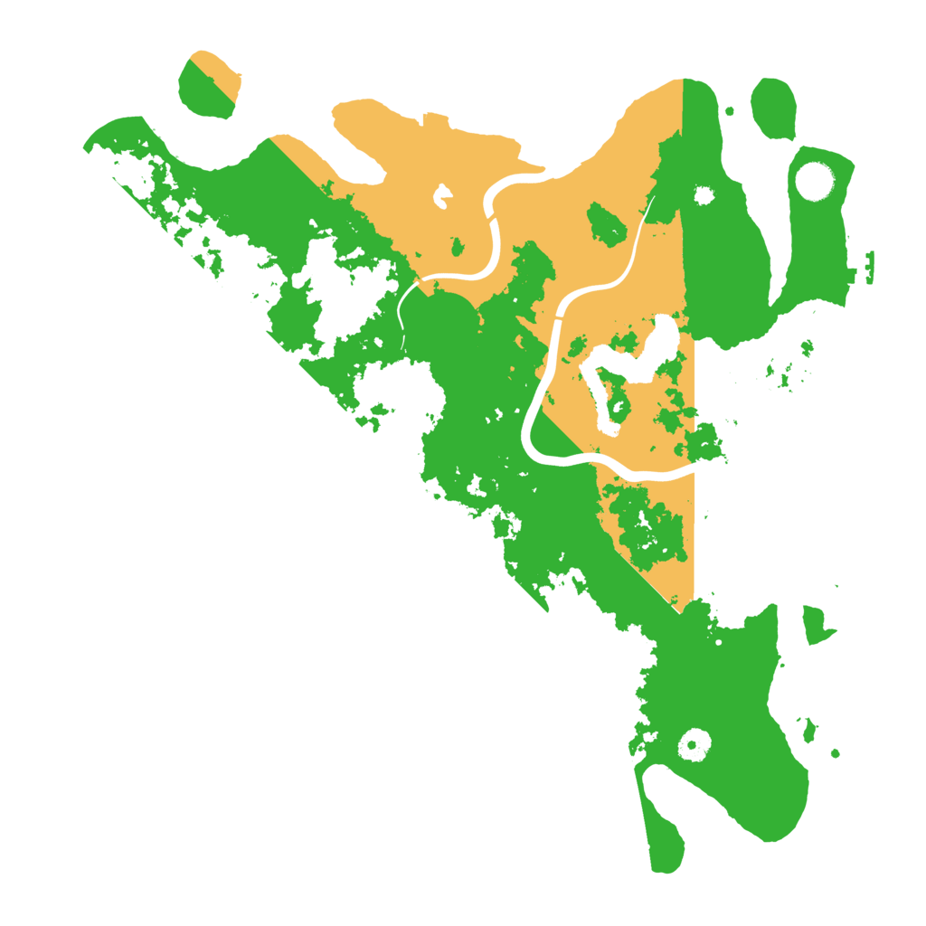 Biome Rust Map: Procedural Map, Size: 4250, Seed: 1068654210