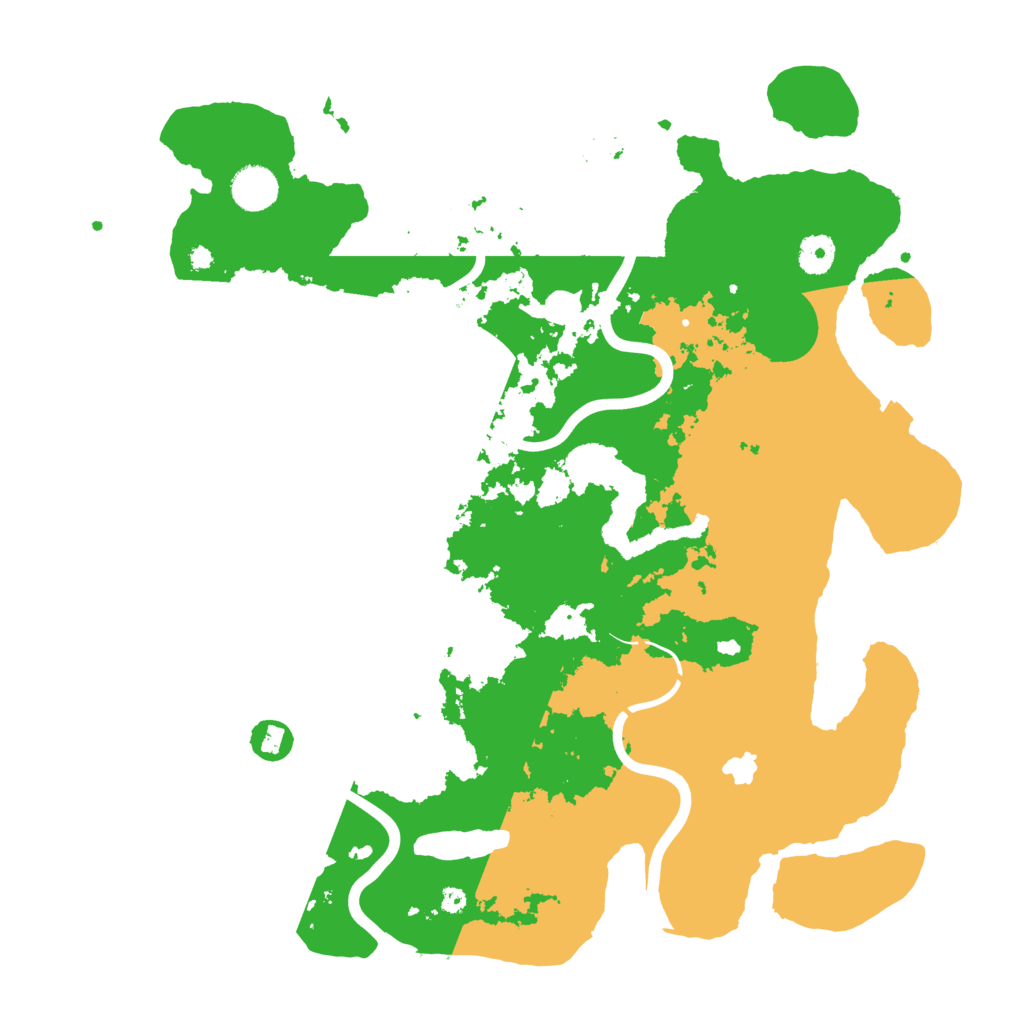 Biome Rust Map: Procedural Map, Size: 4000, Seed: 3305189
