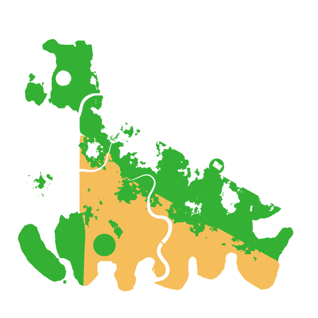 Biome Rust Map: Procedural Map, Size: 3750, Seed: 4471826